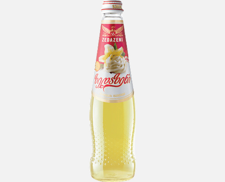 Лимонад Зедазени Сливки 0,5л ст/бут
